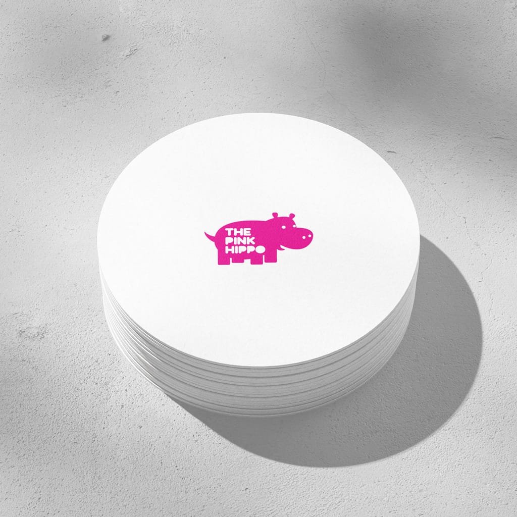Circle Business Cards 2.5"