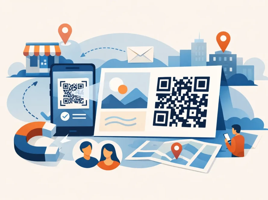 QR Code Postcard Trends That Drive Local Leads