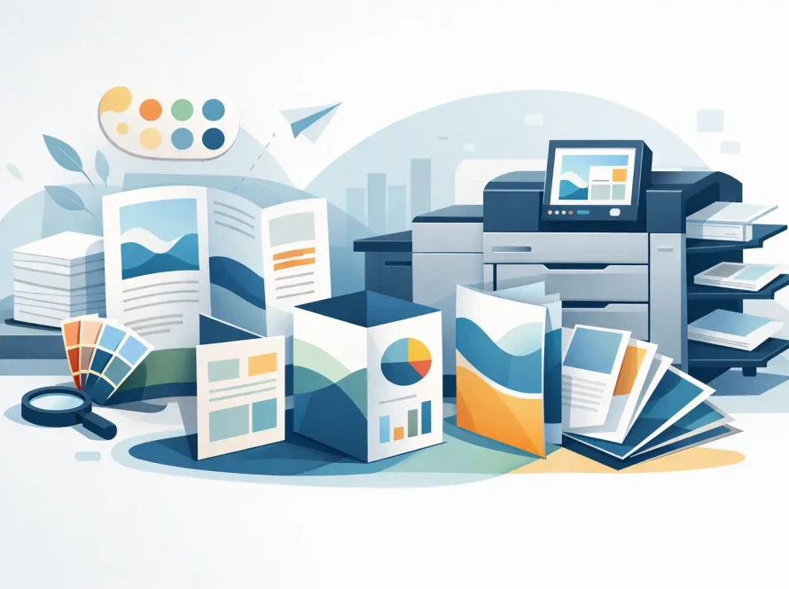 Best Brochure Printing Options for Businesses